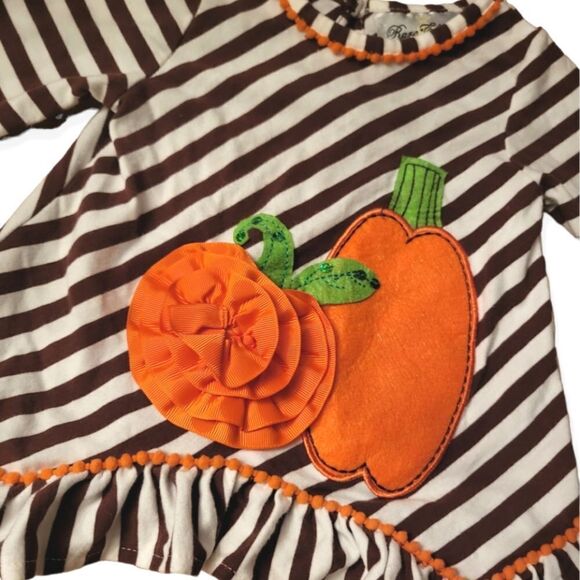 EUC Pumpkin Applique Tunic Top - Picture 2 of 3
